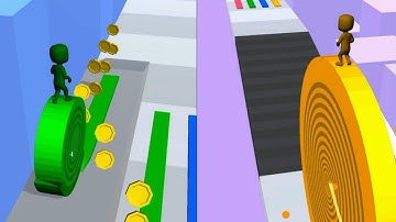 Layers Roll Gameplay All Levels iOS, Android Walkthrough Mobile Game New Alltrailer Mix Level 50