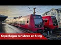 Per METRO en S-TOG KOPENHAGEN ontdekken | de perfecte metro #BartVlog