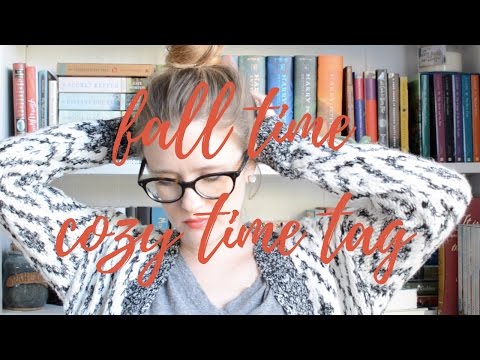 Fall Time Cozy Time Book Tag