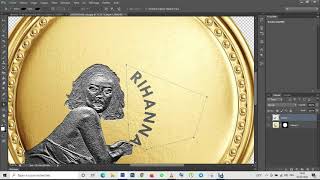 Tutoriel Photoshop Comment créer une pièce de monnaie réaliste