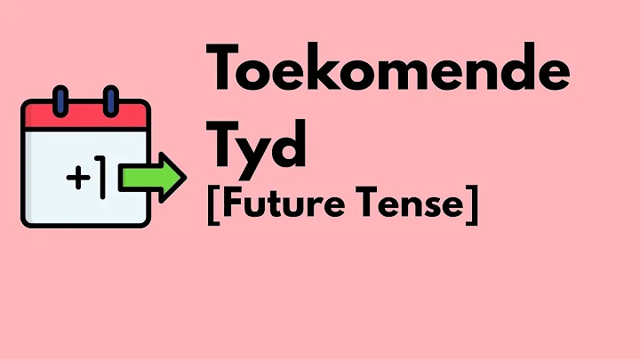 Learn Toekomende Tyd in 5 Minutes | Afrikaans Future Tense Made Easy! [June Exam 2025]