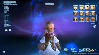 FFXIV ARR Benchmark - Character Creation