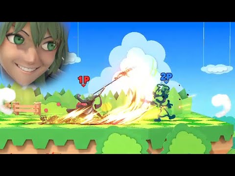新しい犯罪ムーブ、横B下スマ【スマブラSP】