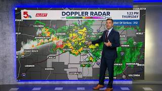 Rain winds down by afternoon | St. Louis forecast