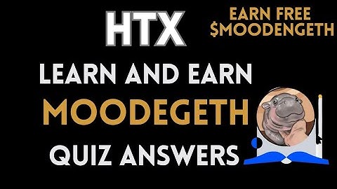 HTX Learn And Earn | Moodengeth Quiz Answers | Earn Free USDT | Crypto Loot