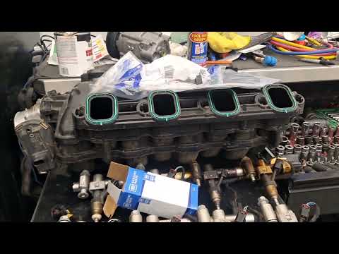 2014 Silverado misfire caused by blown out GDI fuel injector seal and