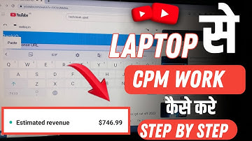 Cpm Work Laptop Se Kaise Kare Live 🔴proof Dekho | Mobile Se Cpm work Kaise kare 2023