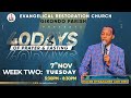 Tuesday 7/11/2023, 40 days of prayer and fasting (WEEK 2) with Diacre BYABAGABO J.de Dieu
