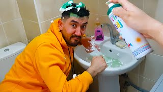 Murat I Gün Boyu Şakaladım Saçlarını Yeşile Boyadım Çıldırdı Komik Video