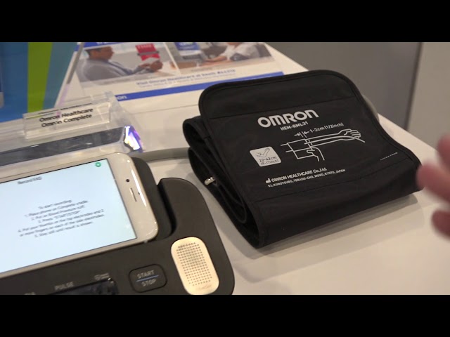 CES 2020 - Omron Complete With EKG Technology 