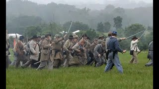 Pickett's Charge Reenactment - 160th Anniversary of the Gettysburg Battle