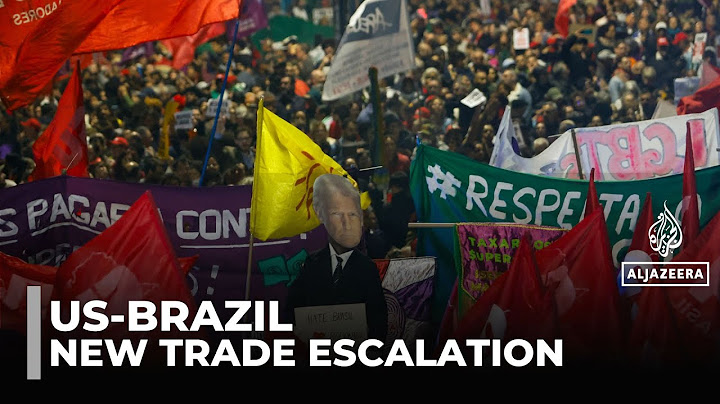 US-Brazil trade tension: President Donald Trump threatens tariffs