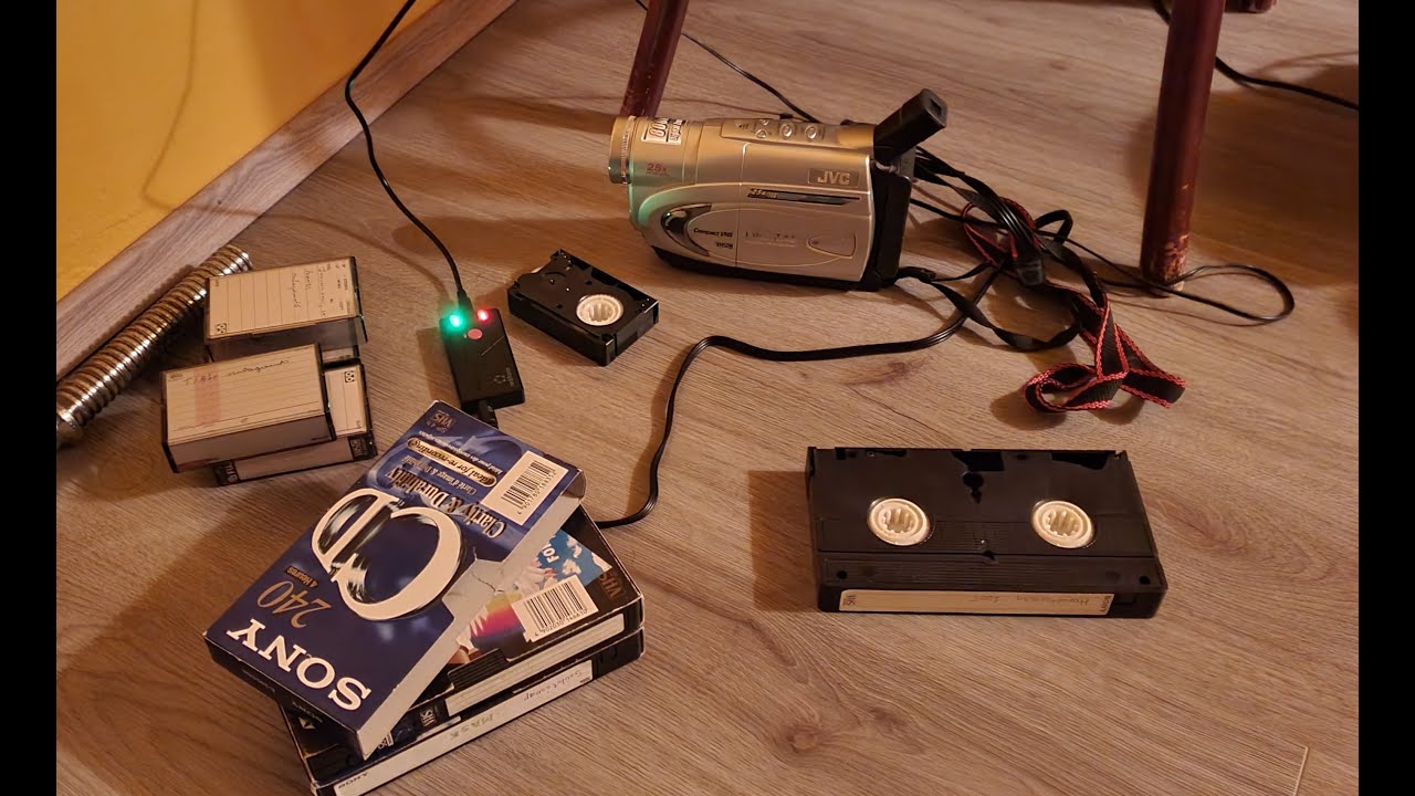 Videokazetták digitalizálása (program/PC/laptop nélkül)