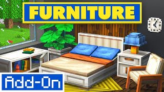 Furniture Add-On | Minecraft Marketplace Addon | Showcase