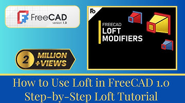 How to Use Loft in FreeCAD 1.0 | Step-by-Step Loft Tutorial 🚀
