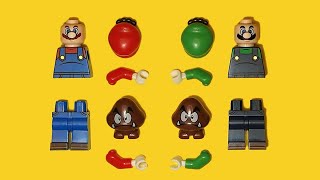 LEGO Mario \& Luigi | Unofficial Minifigure | The Super Mario Bros. Movie