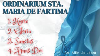 Lagu Ordinarium Misa Sta. Maria de Fatima 🙏 || Comps: Alfin Lio Lezza || Evav Madrigal Singers 💛💙