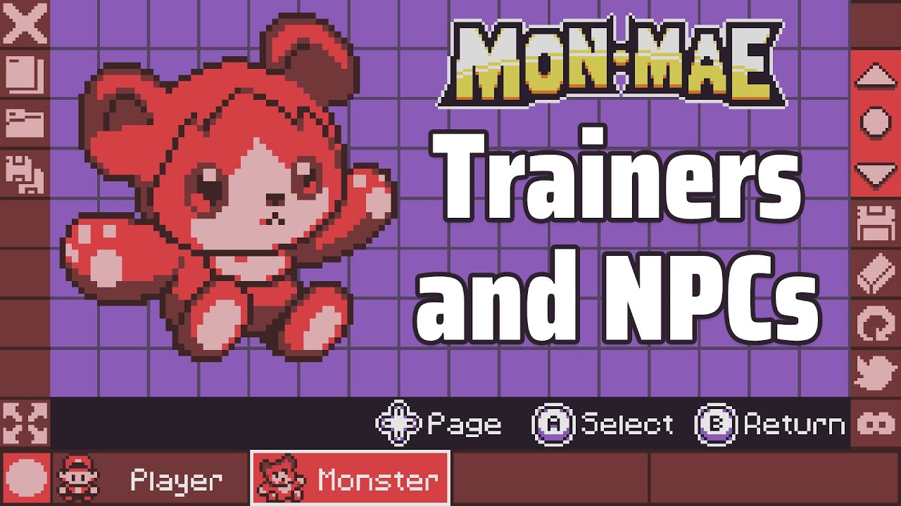 MonTamer Maker - Trainers and NPCs