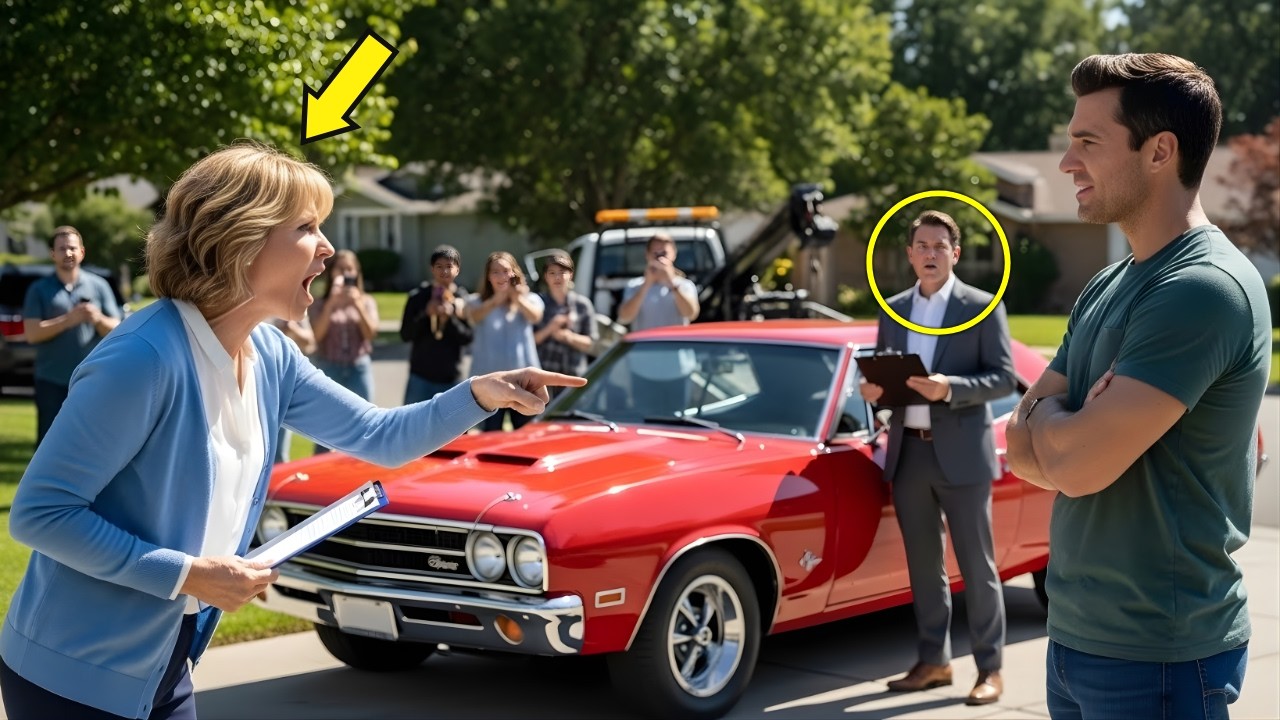 HOA—Karen tried to tow my classic car, so the auction house appraiser ruined her plan