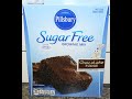 Pillsbury Sugar Free Chocolate Fudge Brownie Mix Review