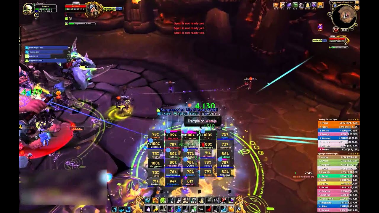Highmaul Normal: Ko'ragh (Resto Druid PoV) - YouTube