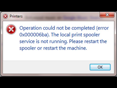 Windows Vista Print Spooler Service Missing