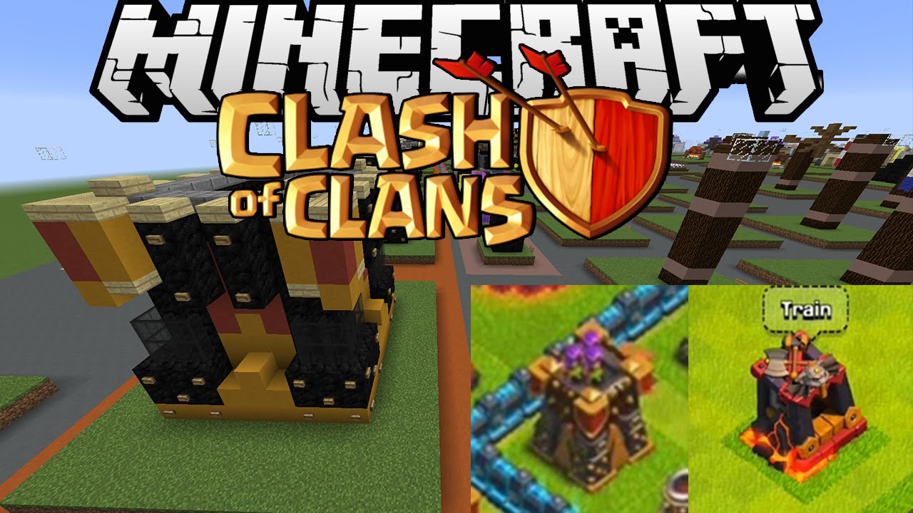 Minecraft Clash of Clans, Minecraft GTA, Minecraft Grand Theft Auto, Cl...