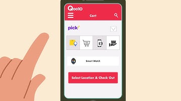 How to checkout with Pick lockers on Qoo10