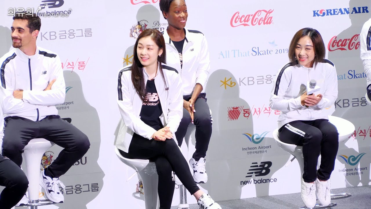 [4K60p] All That Skate 2019 (D-1) Kiss & Cry Fan Meeting Fancam Part.2 - 선수 개별 질답 시간