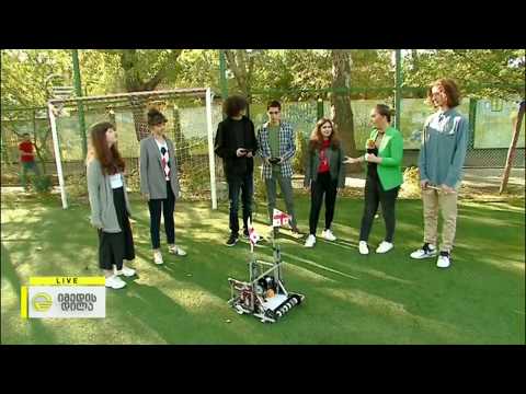 რობოტი მზია საერთაშორისო კონკურსზე First Global-ზე მიემგზავრება