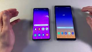 Samsung Galaxy S10 vs Samsung Galaxy Note 9