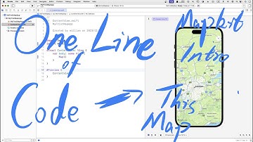 【IOS MapKit Intro】1 One line of code to build a map app