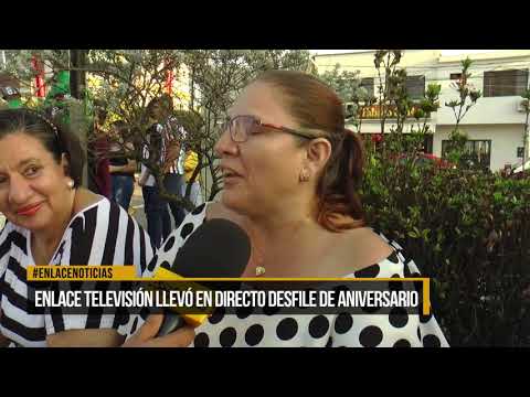 Enlace Televisión llevó en directo desfile de Aniversario