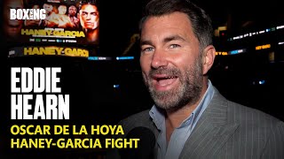 Eddie Hearn On Strained Oscar De La Hoya Relationship & Haney-Garcia