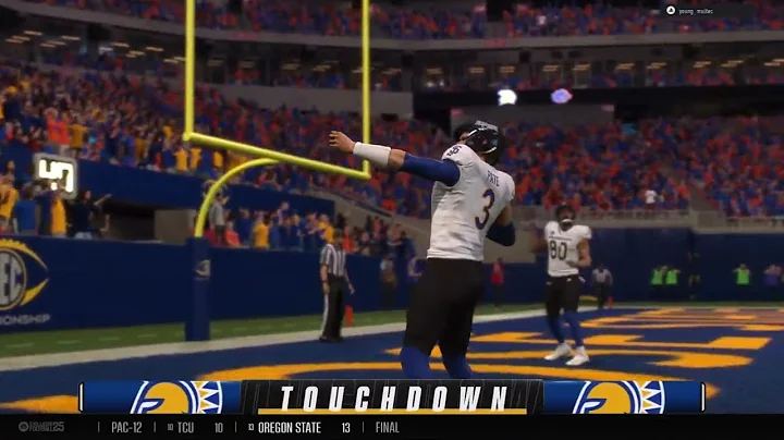 CFB25 dynasty with San Jose State S15 Conference championship Vs Boise State (youngmultac)!