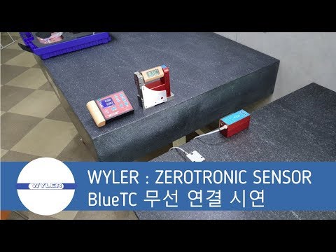 WYLER 제로트로닉 센서 : 무선 연결 시연 / Zerotronic SENSOR + BlueTC - YouTube