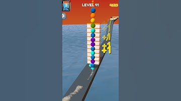 Level 41 Stack Rider Lovely Gameplay 🎯 #youtubeshorts