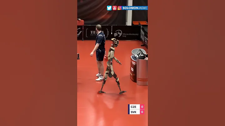 Table Tennis Robot vs Human, Who Wins? Incredible Wonder Studio Ai  #shorts - DayDayNews