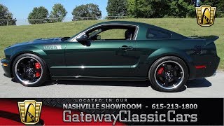 2008 Ford Mustang Bullitt, Gateway classic cars Nashville,#608NSH