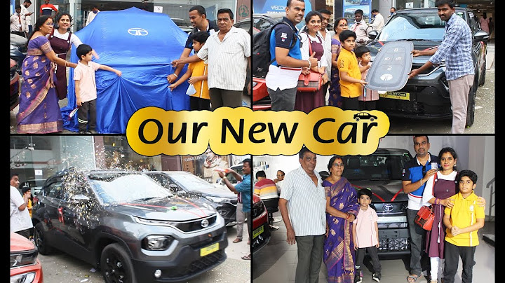 Finally We Bought Our First Car - TATA Punch Car 2022, Happy To Share With All My Lovely Subscribers