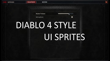 Brief Unity UI/Slider Sprites Tutorial