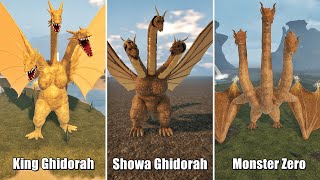 Evolution of Ghidorah in Kaiju Universe