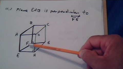 1351  Ch. 11  Skew Lines, Perpendicular Lines and Planes