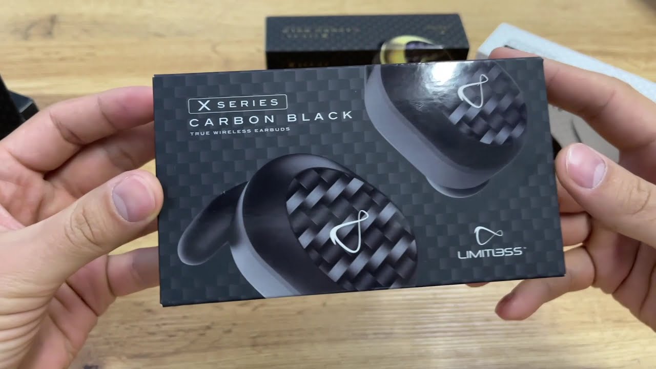 Наушники беспроводные TWS iNeez Limitless X Series Carbon