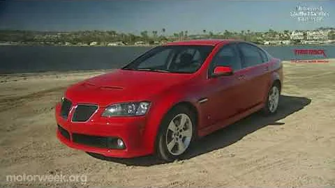 Motorweek 2008 Pontiac G8 Road Test