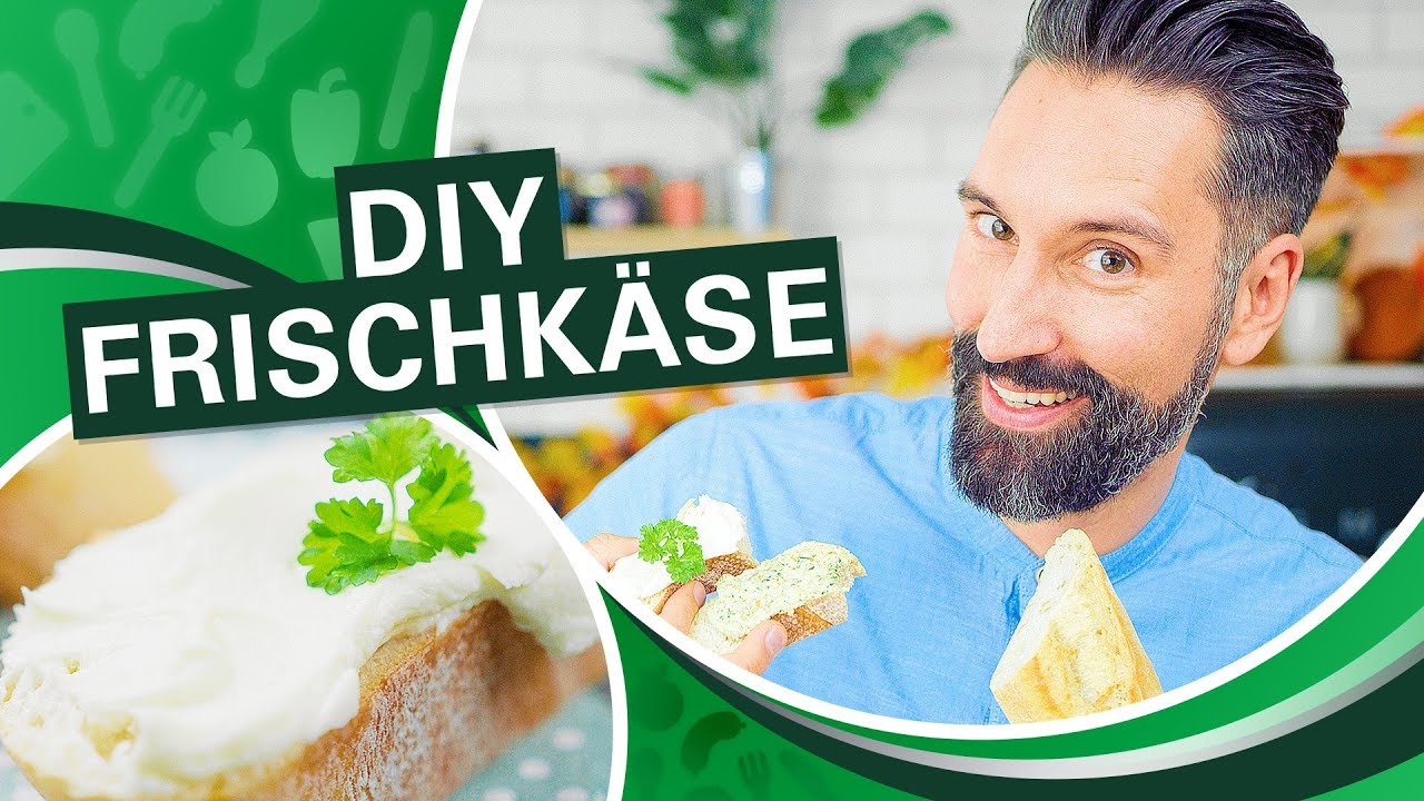 Frischkäse selber machen - viel einfacher als gedacht!