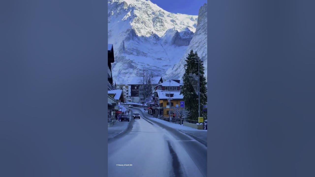 Switzerland looks like a completely different planet🤗|| Aurora - Runaway(Slowed+Reverb)#switzerland