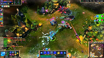 League of Legends: Yasuo ults on Anivia walls