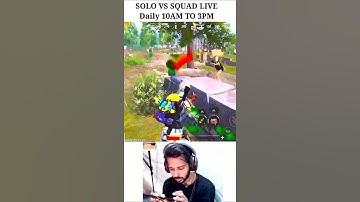 😵 Full Squad Pushing On Can I Do 1V4 ?😲| Pubg 1v4 Clutch | Pubg Funny Video #shorts #short