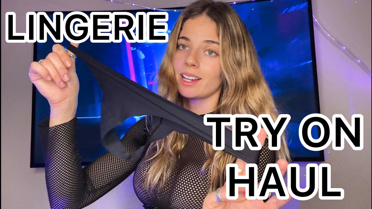 Everyday Lingerie Try On Haul YouTube